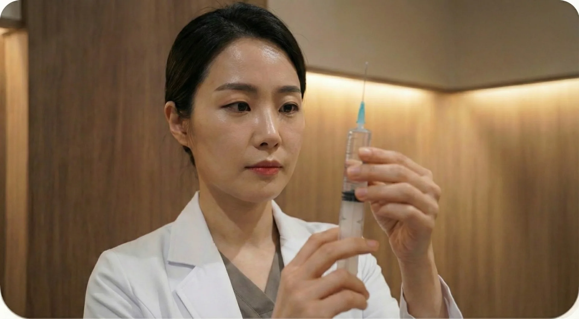 약침 치료를 준비하는 의료진