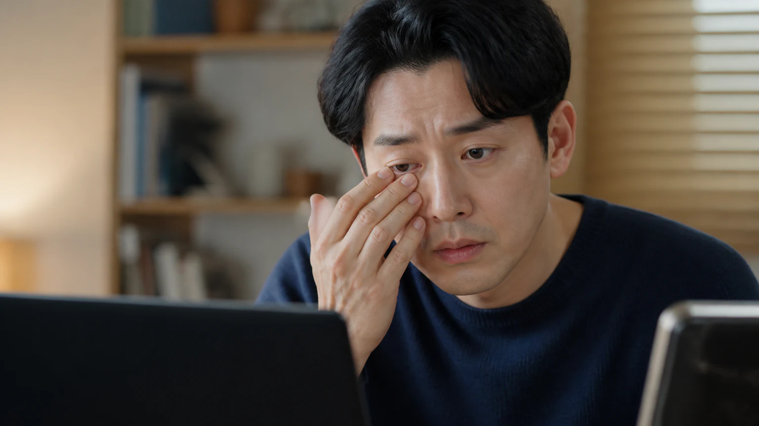 안구건조·눈피로 증상이 반복되어 걱정하는 환자