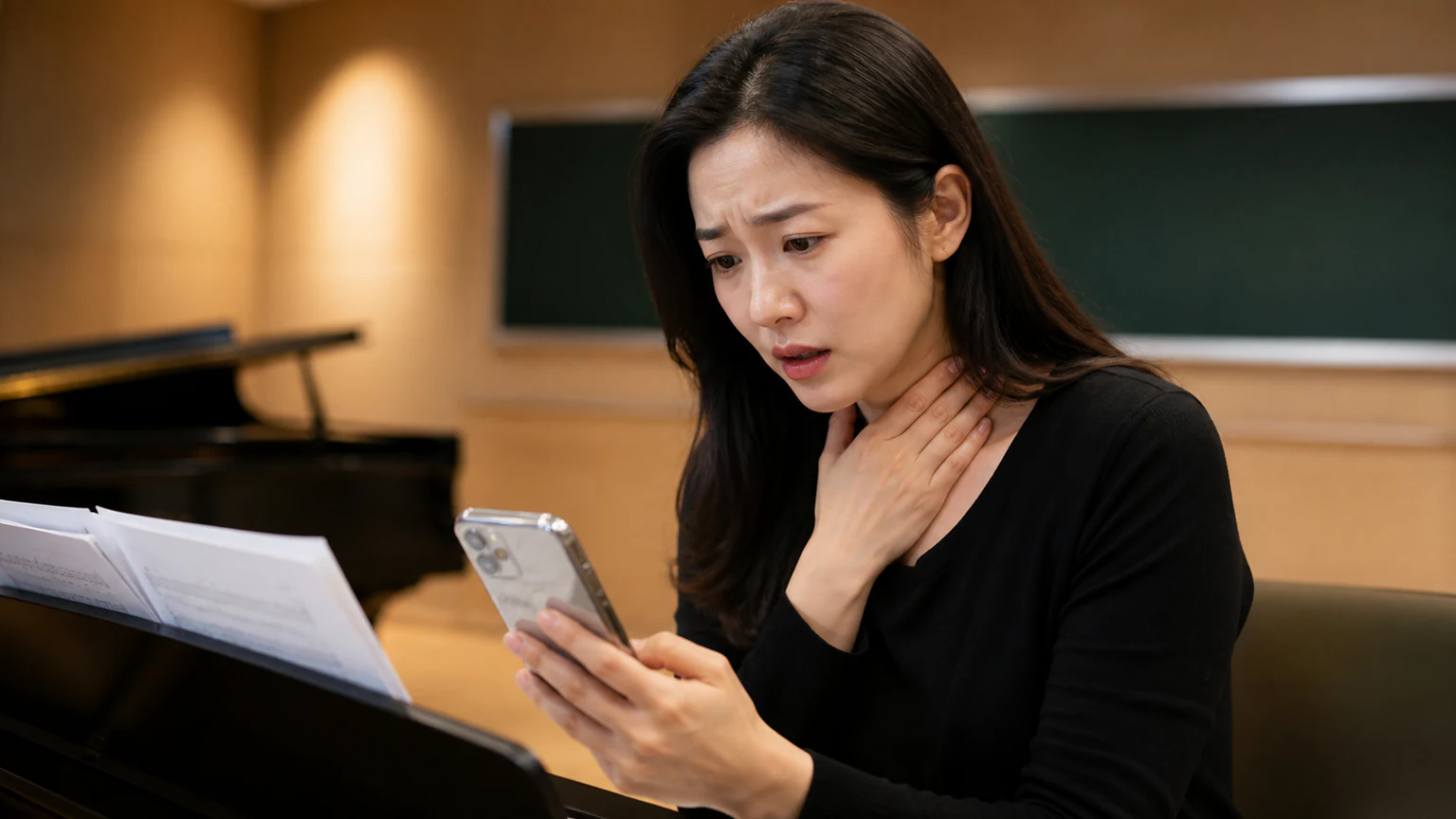 성대결절 증상이 반복되어 걱정하는 환자