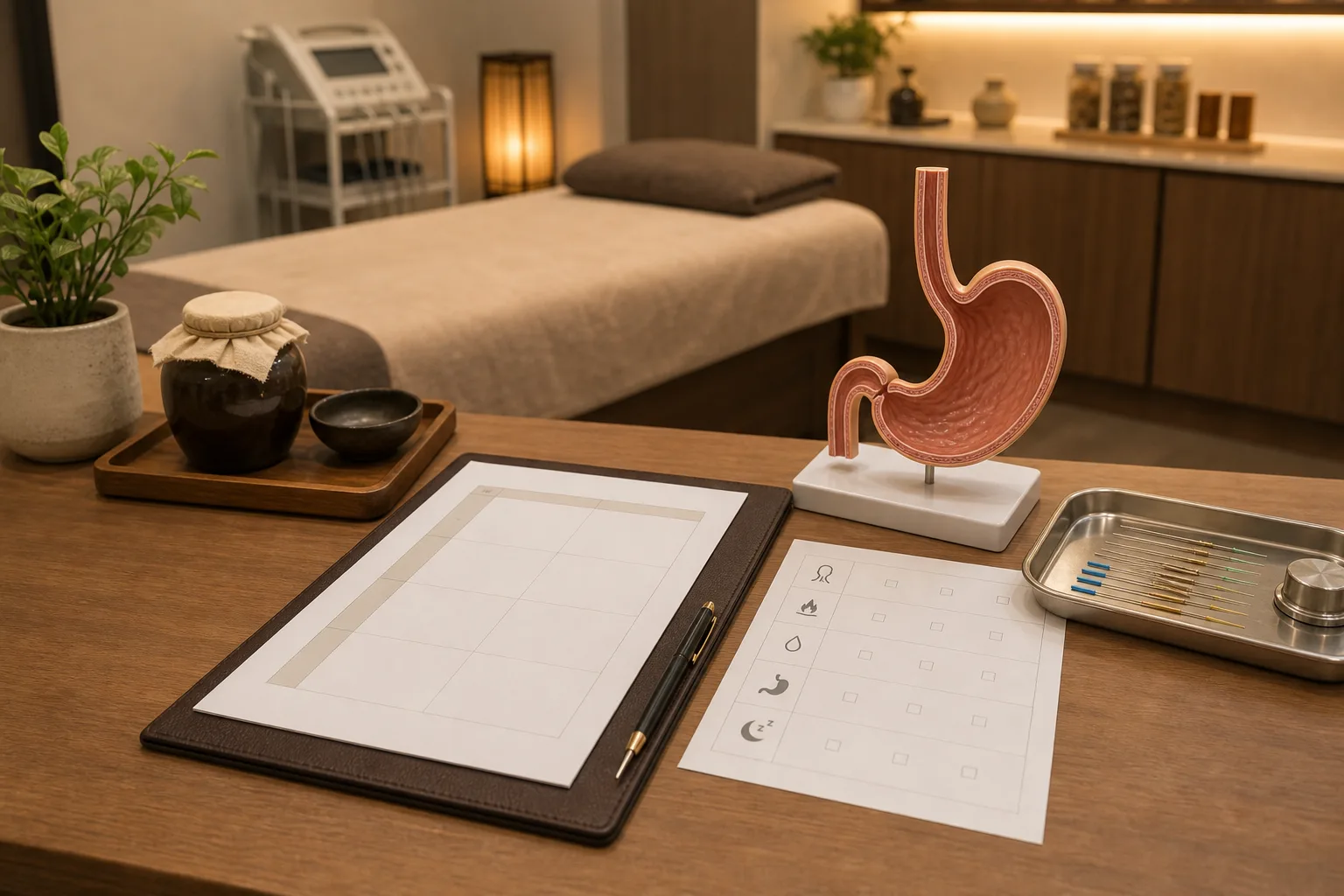 역류성 식도염 상담 뒤 목 답답함과 마른기침을 다시 볼 치료계획 환경