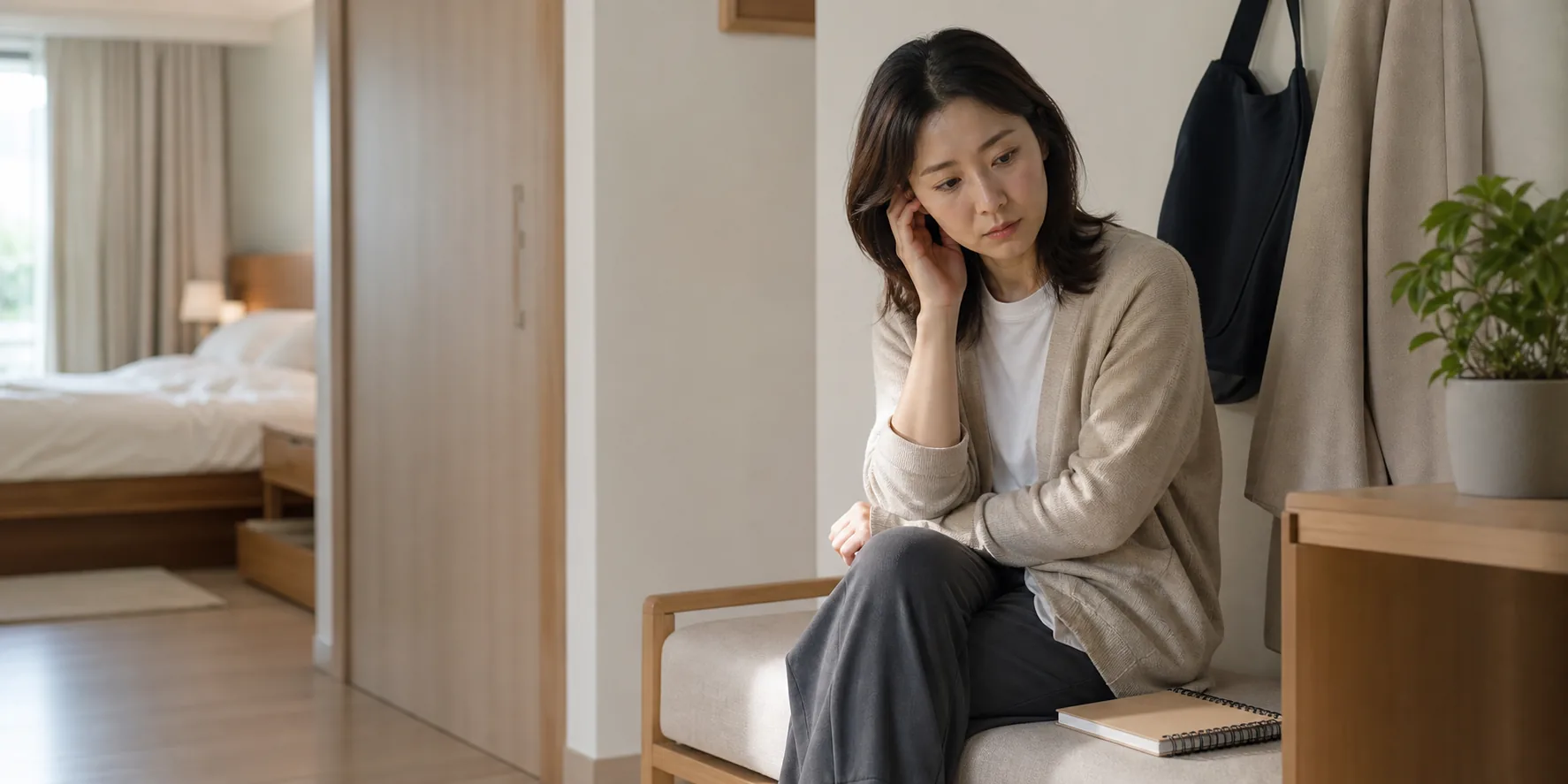 메니에르병 발작 다음 날 귀 먹먹함과 멍함이 남은 환자의 아침