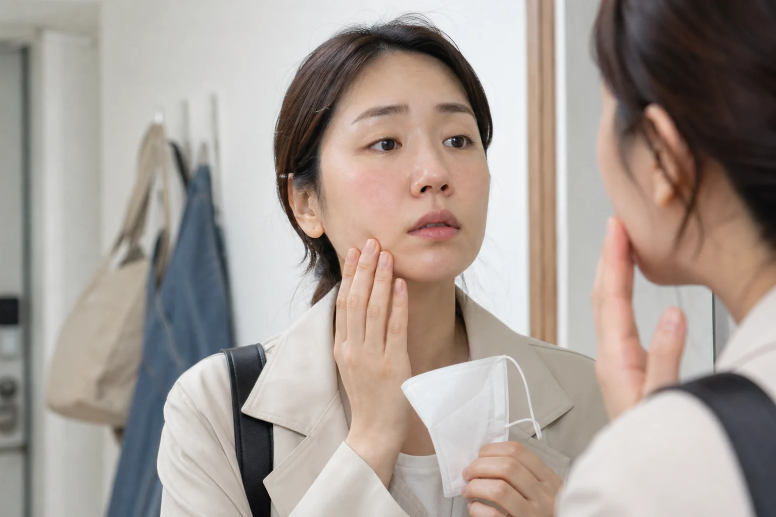 새 화장품이나 마스크 뒤 얼굴이 따가우면 접촉성피부염일까요 건강정보 대표 이미지