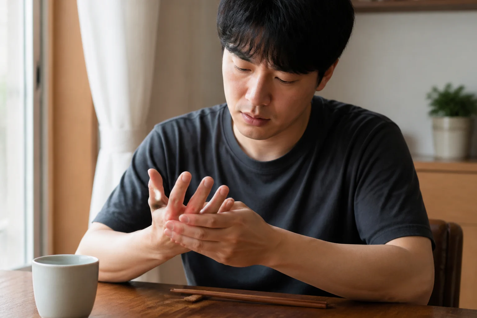 골절은 아니라는데 손가락이 붓고 주먹이 안 쥐어져요 건강정보 대표 이미지